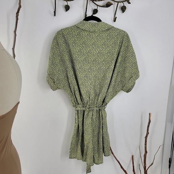 Blue bush green romper shorts - Picture 8 of 11